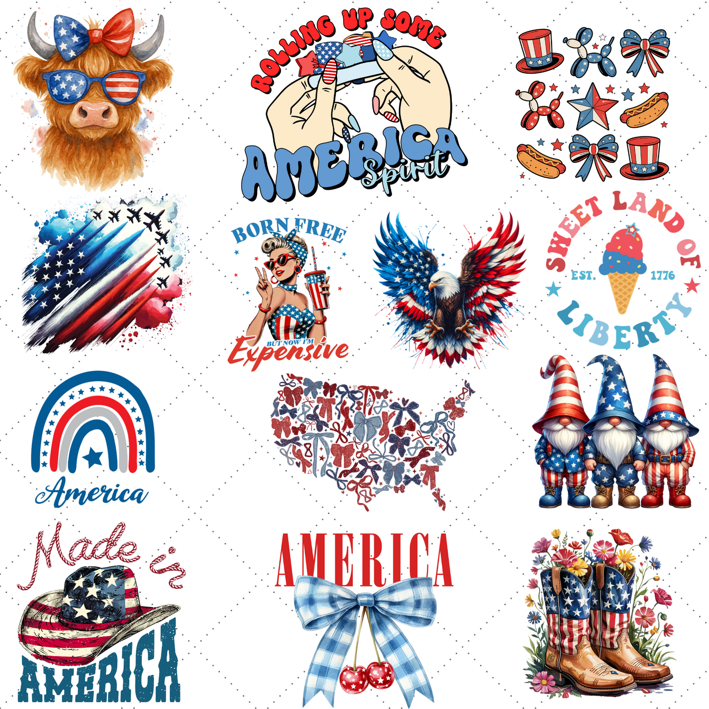 Mystery Patriotic Graphic Tee