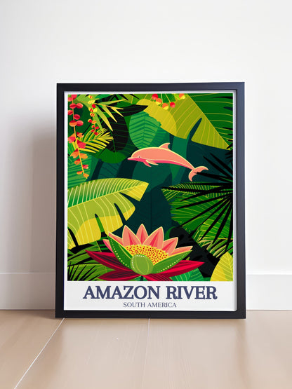 Amazon River Art Brazil home decor