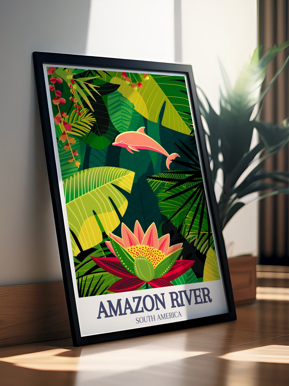 Amazon River Art Brazil home decor