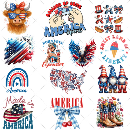 Mystery Patriotic Graphic Tee