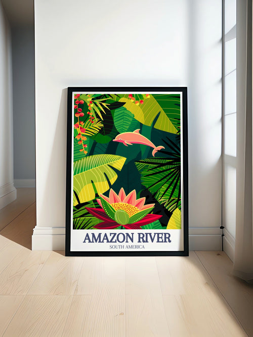 Amazon River Art Brazil home decor